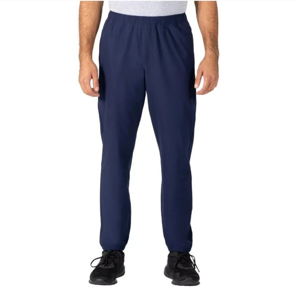 NWT Soybu Men's Woven Jogger 4 Way Stretch,‎ Water Resistant Blue S